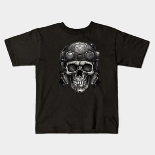 undead soldier Kids T-Shirt